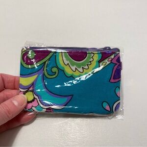 Vera Bradley Zip ID Case and Lanyard SET. NWT. Heather  “E”